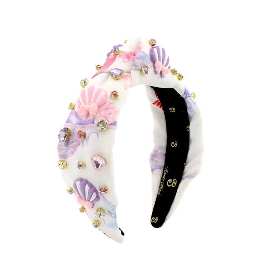 The Seashell Bow Topknot Headband