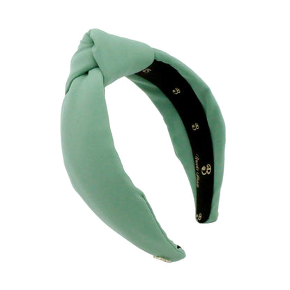 The Sage Green Neoprene Topknot