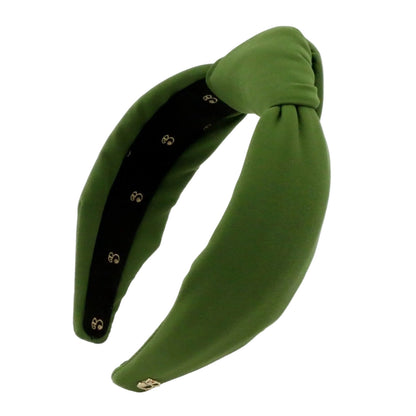The Olive Green Neoprene Topknot
