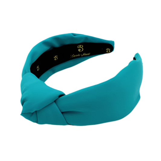 The Turquoise Blue Neoprene Topknot