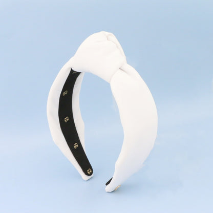 The Resort White Neoprene Topknot