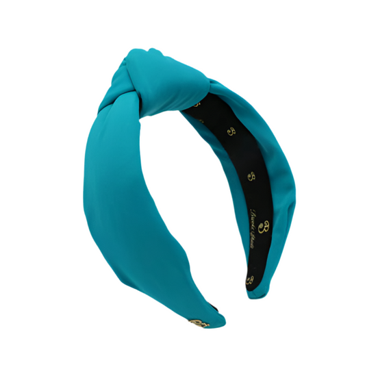 The Turquoise Blue Neoprene Topknot
