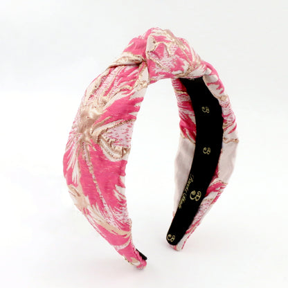 The Fuchsia Hibiscus Brocade