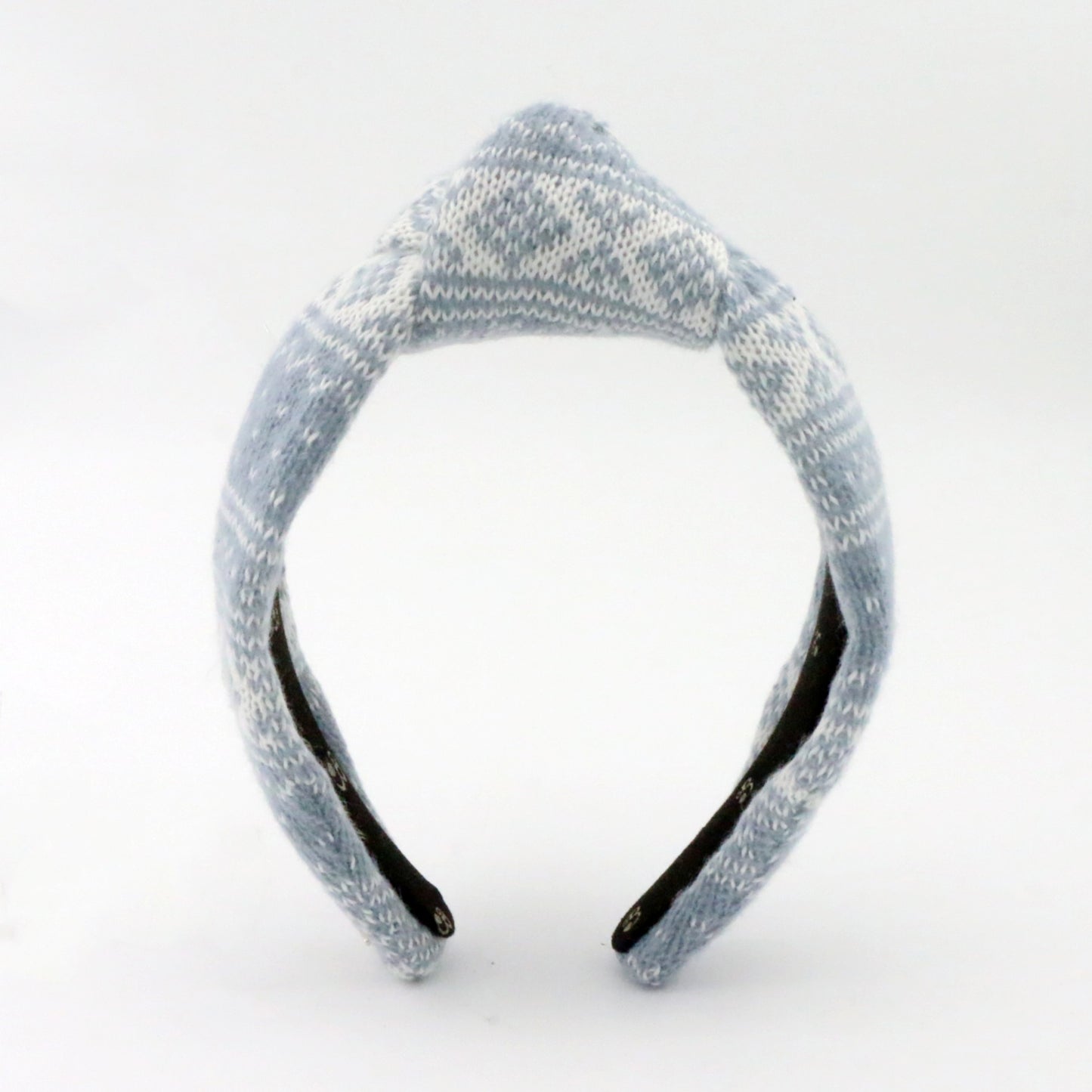The Winter Blue FairIsle Topknot