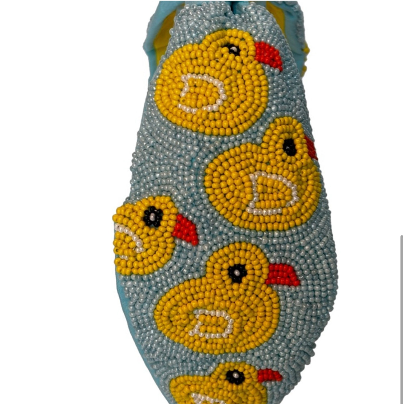 My Rubber Ducky Fully Beaded Headband