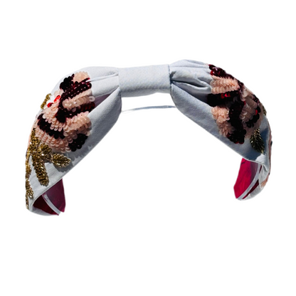 The Sequin Rose Floral Headband