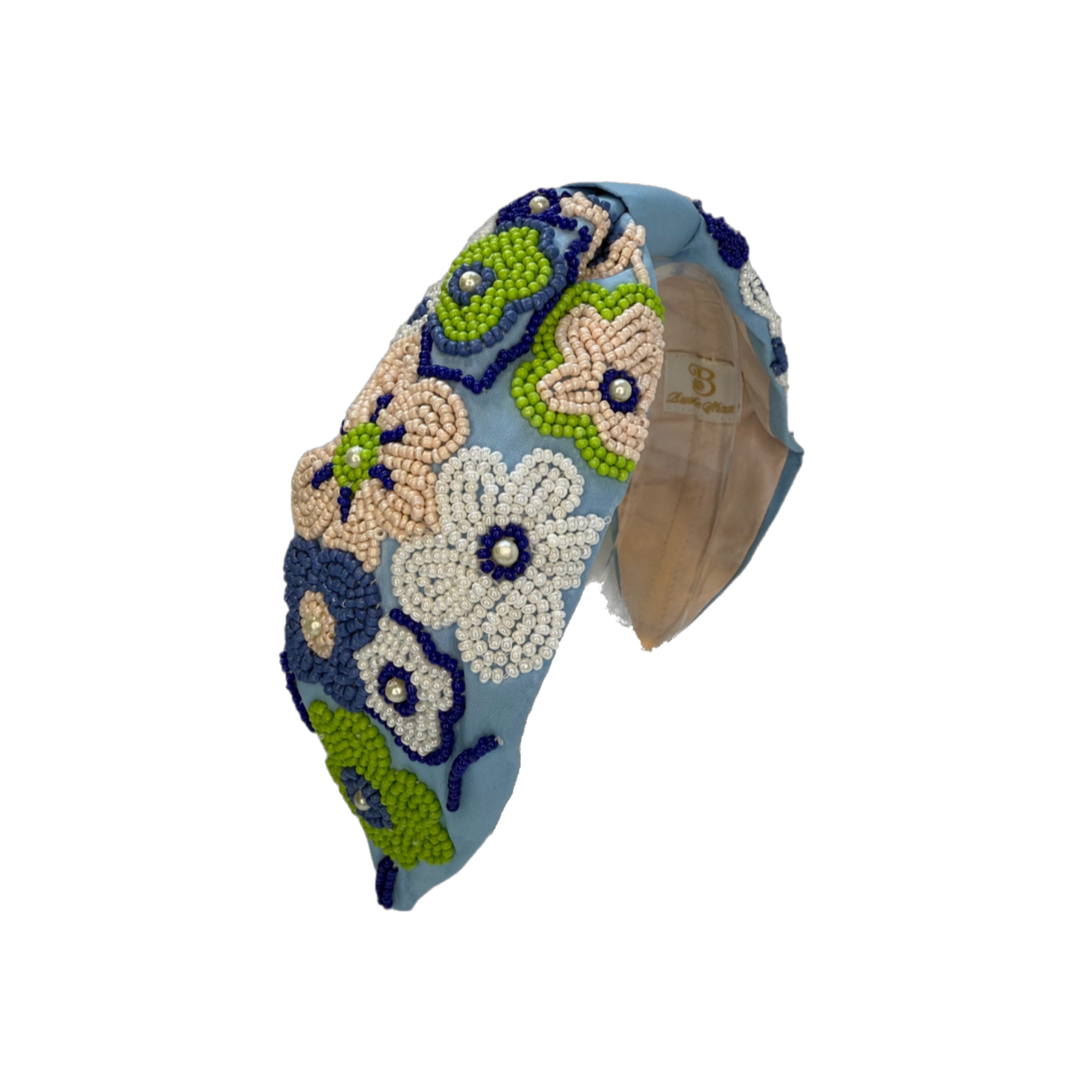 The Lilly Flower Pop Beaded Headband