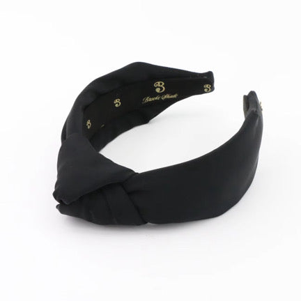 The Black Neoprene Headband
