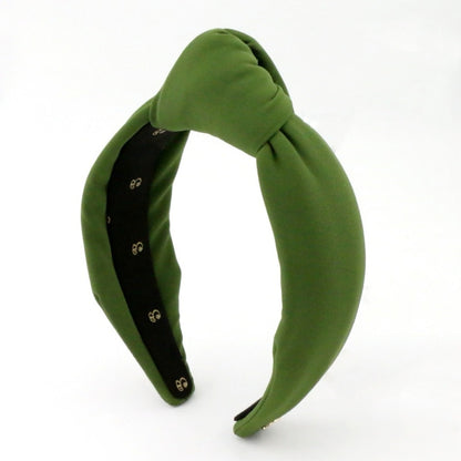 The Olive Green Neoprene Topknot