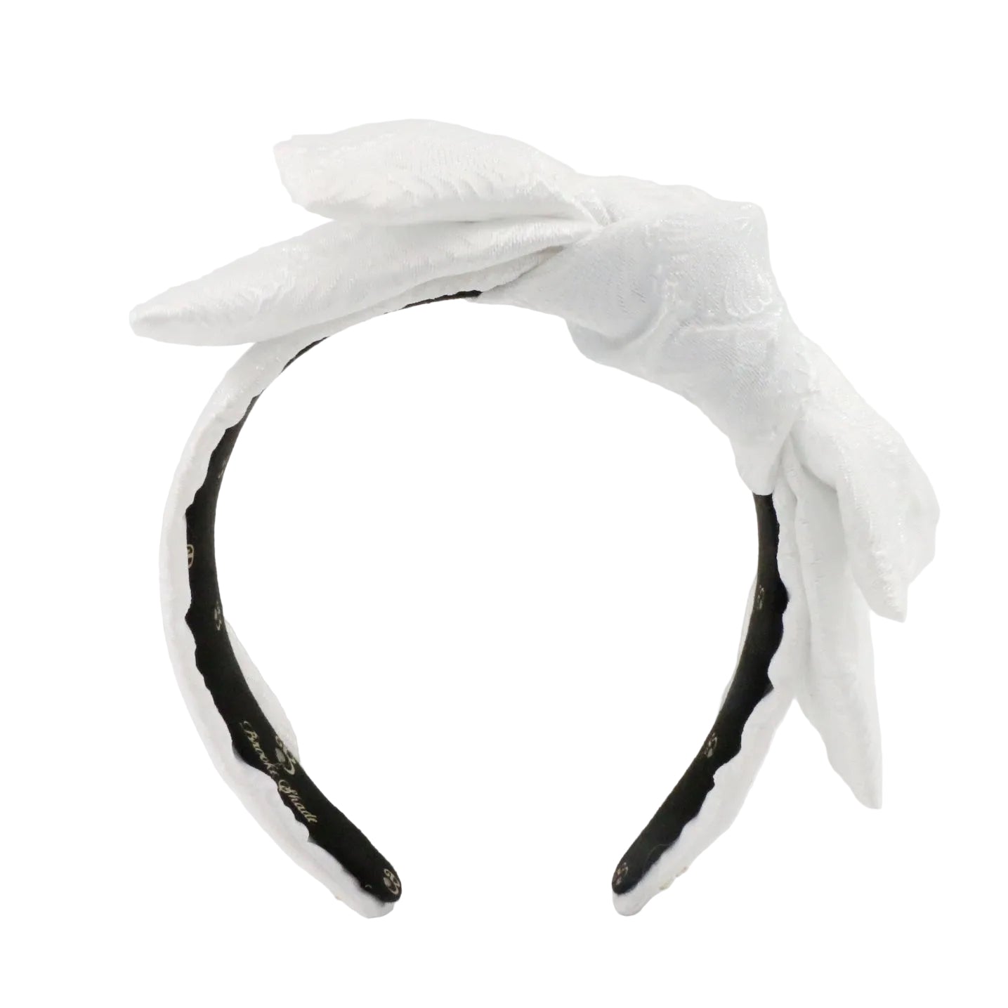 The Pearelscent Shell Brocade Bow