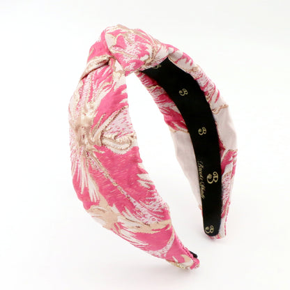 The Fuchsia Hibiscus Brocade