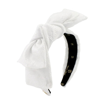 The Pearelscent Shell Brocade Bow