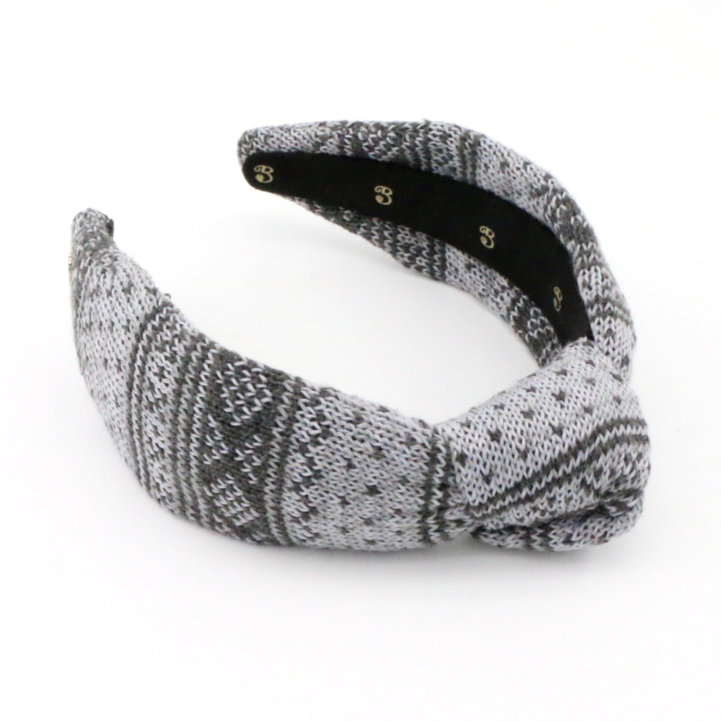 The Cold Grey FairIsle Sweater Headband