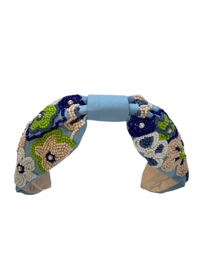 The Lilly Flower Pop Beaded Headband