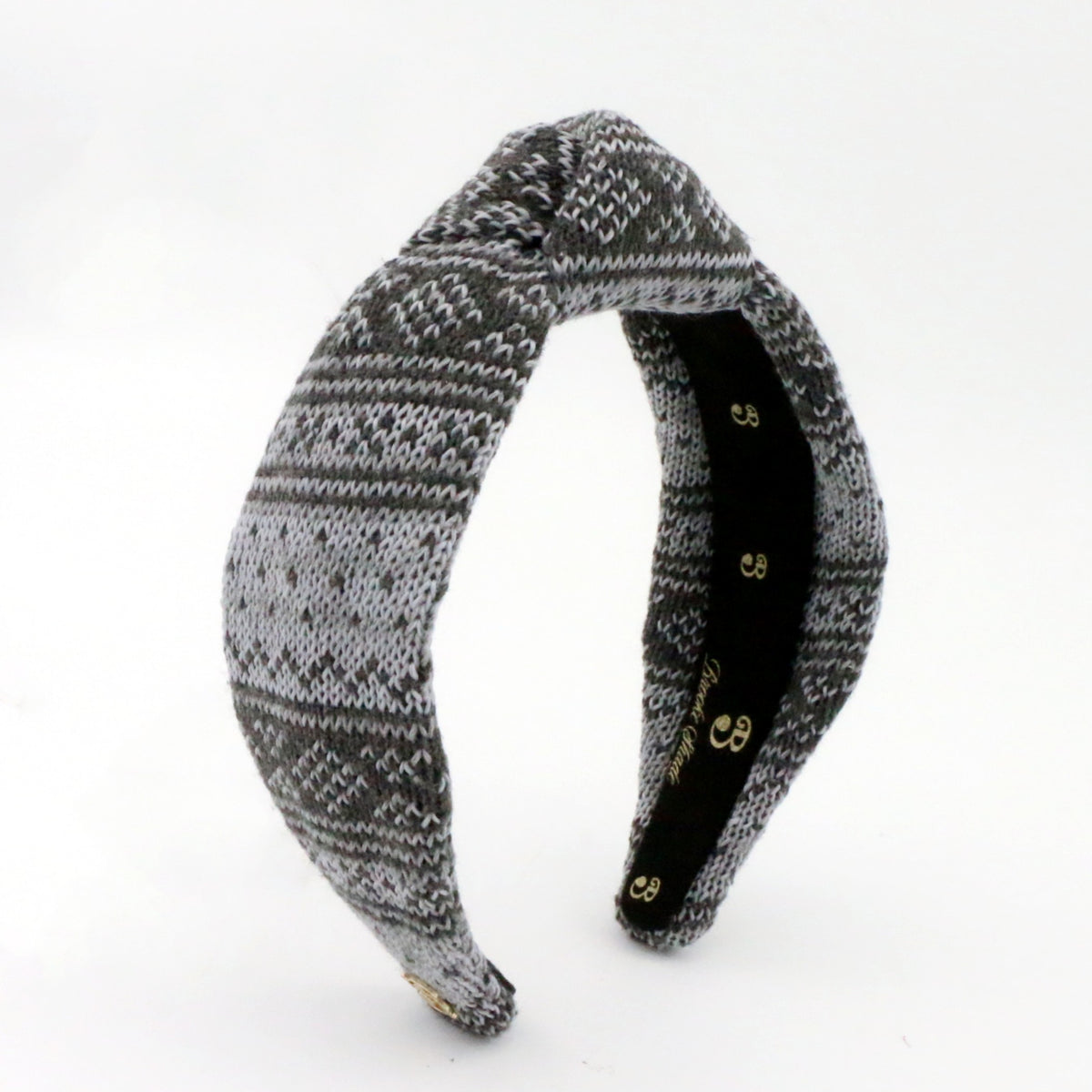 156. The Brooke Shade Sweater Weather Hearts Low Knot Headband