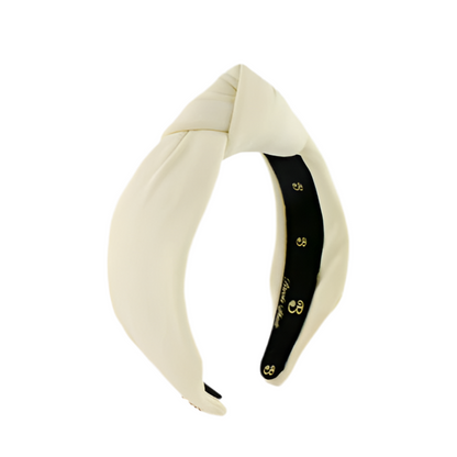 The Ivory Neoprene Topknot