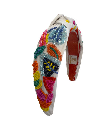 The Vibrant Tropical Leaves Headband