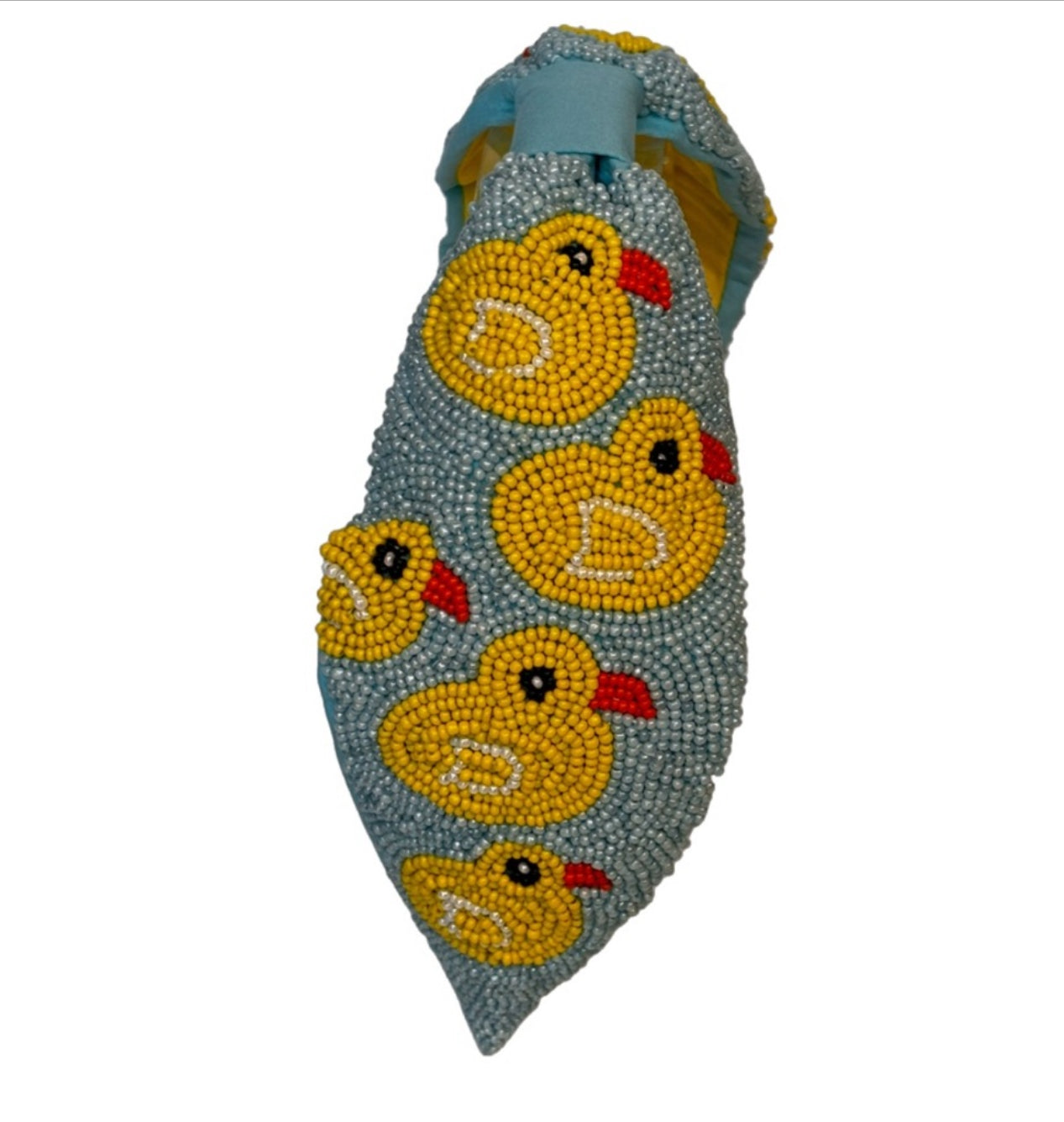 My Rubber Ducky Fully Beaded Headband