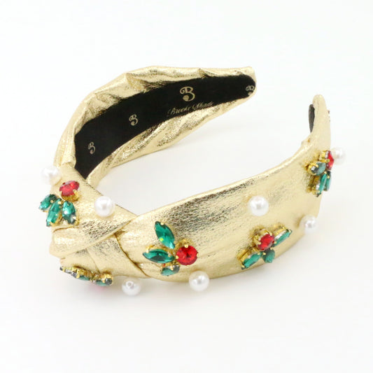 The Holly Holiday Glam Topknot