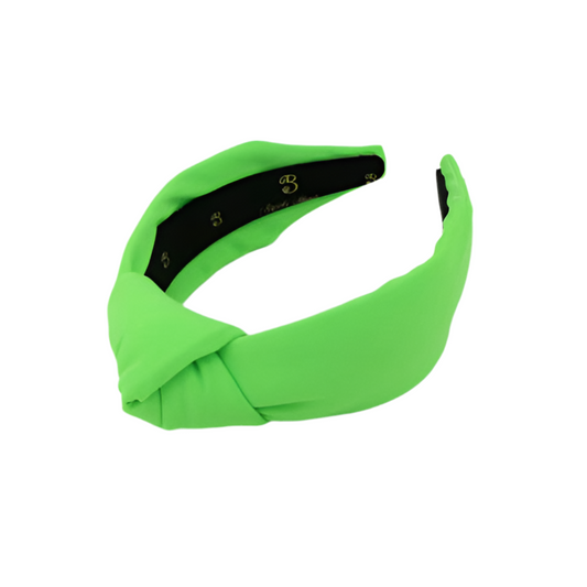 The Lime Green Neoprene Topknot