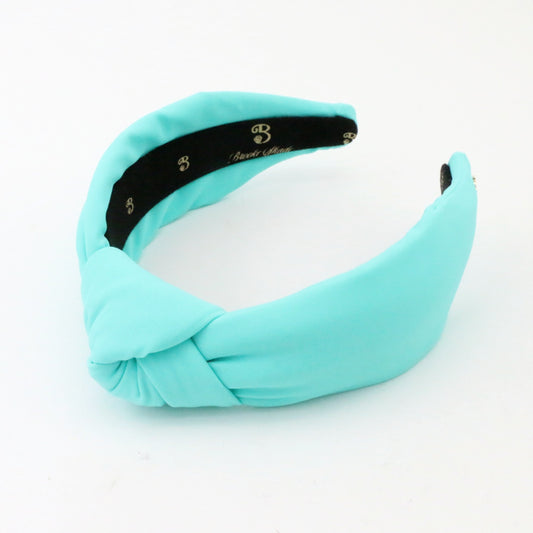 The Electric Blue Neoprene Topknot