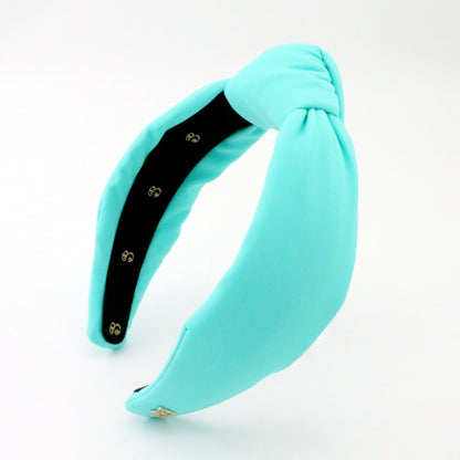 The Electric Blue Neoprene Topknot