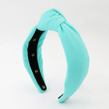 The Electric Blue Neoprene Topknot