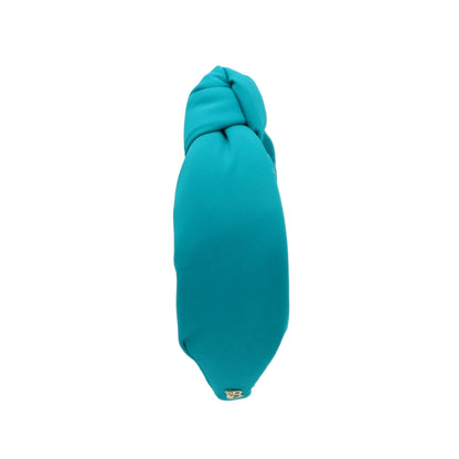 The Turquoise Blue Neoprene Topknot