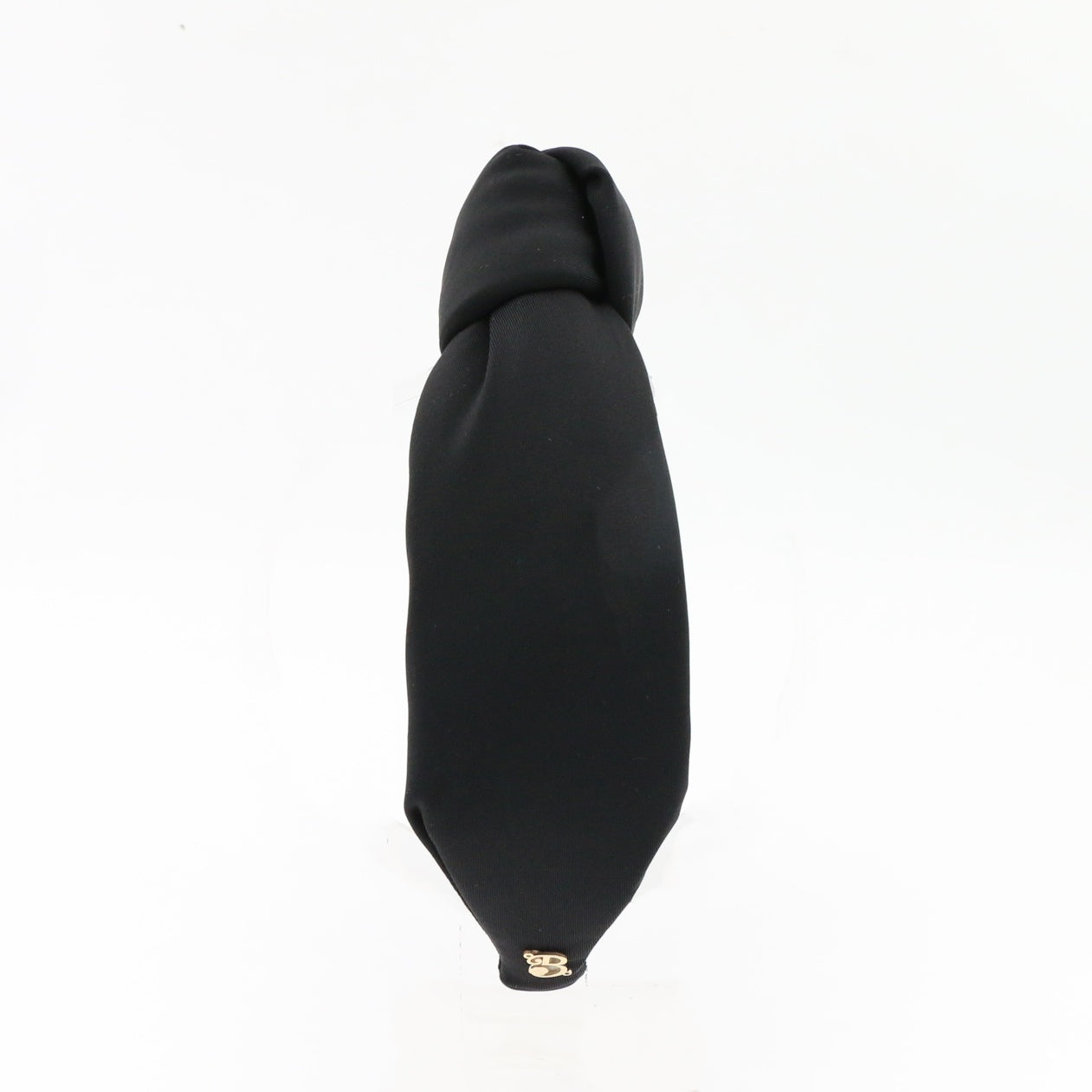 The Black Neoprene Neoprene Topknot