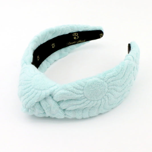 The Wavy Summer Sun Terry Topknot Headband