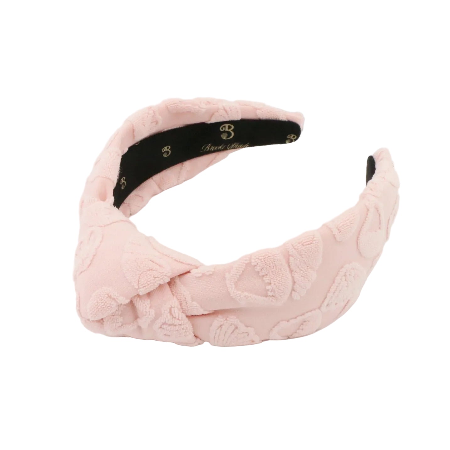 The Sunrise Pink Seashell Terry Topknot