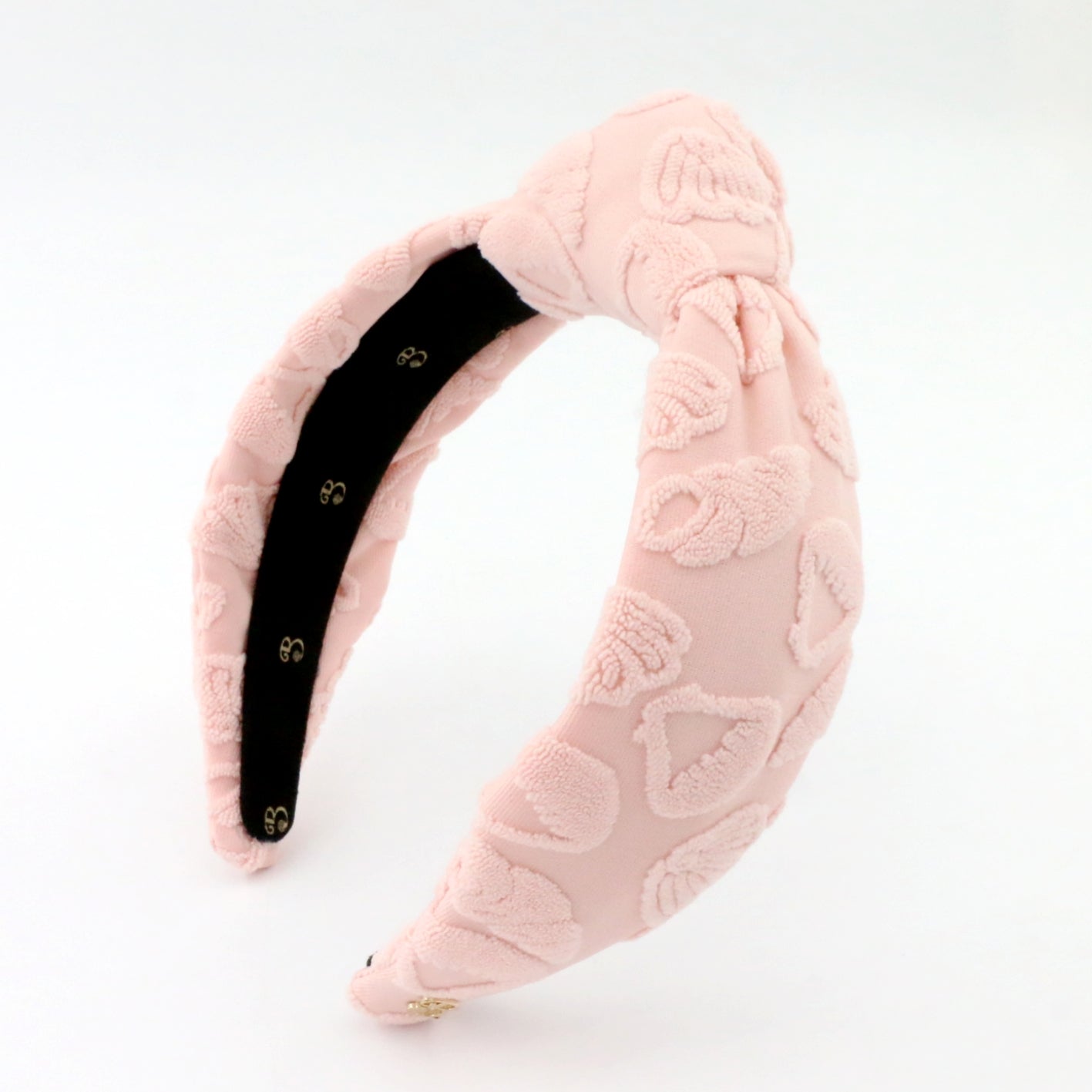 The Sunrise Pink Seashell Terry Topknot