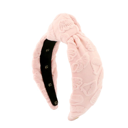 The Sunrise Pink Seashell Terry Topknot
