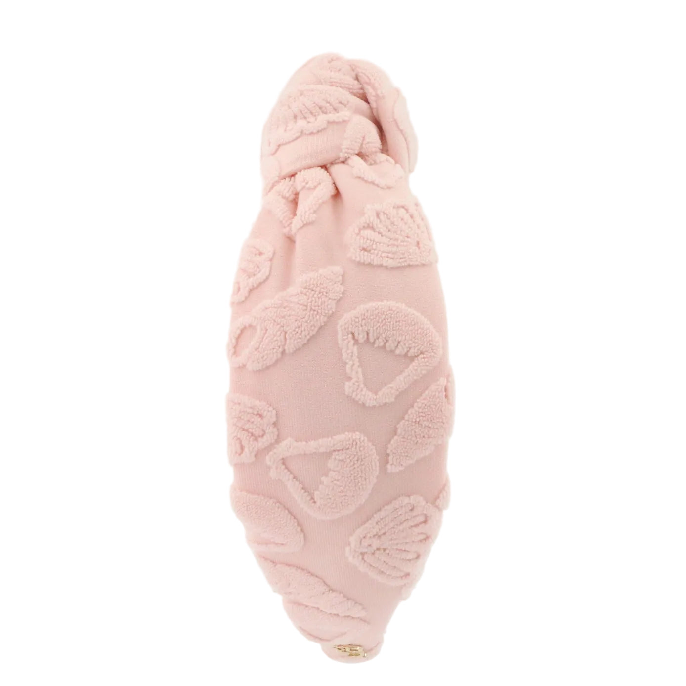 The Sunrise Pink Seashell Terry Topknot