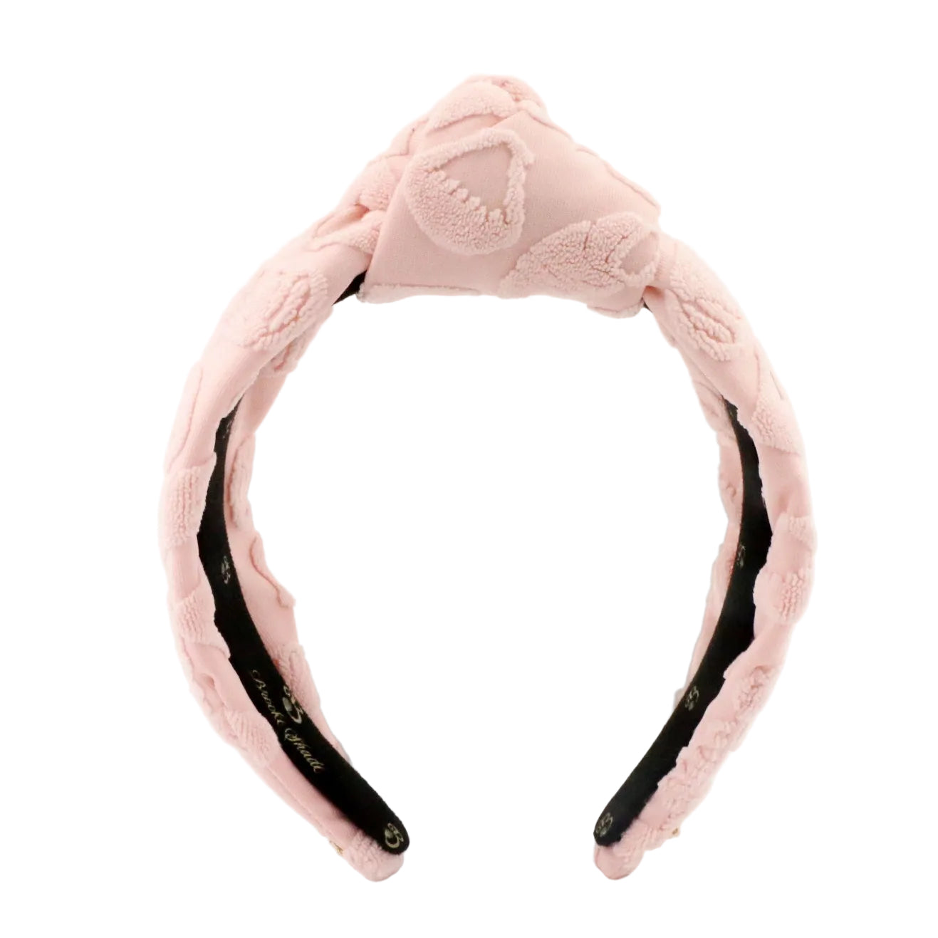The Sunrise Pink Seashell Terry Topknot