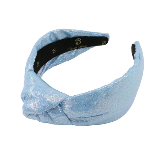 Sky Blue Shimmer Topknot