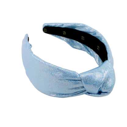 Sky Blue Shimmer Topknot