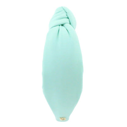 The Ice Blue Neoprene Topknot Headband