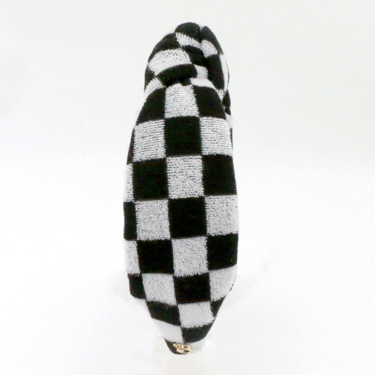 The Classic Checkered Terry Headband