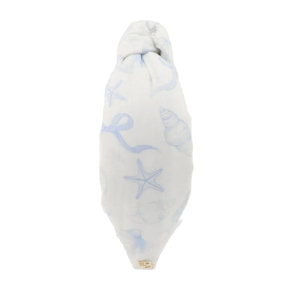 The Ocean Bow Topknot Headband