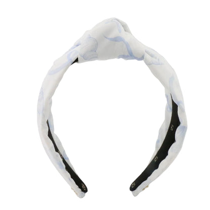The Ocean Bow Topknot Headband