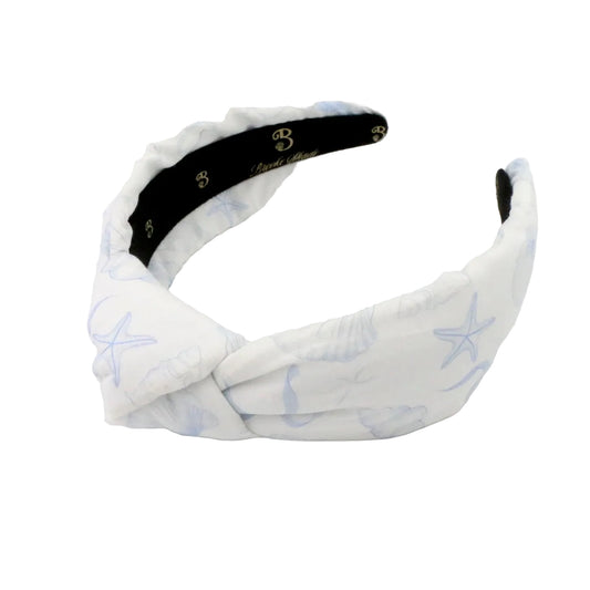 The Ocean Bow Topknot Headband