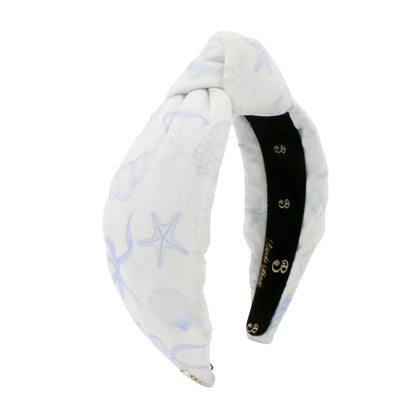 The Ocean Bow Topknot Headband