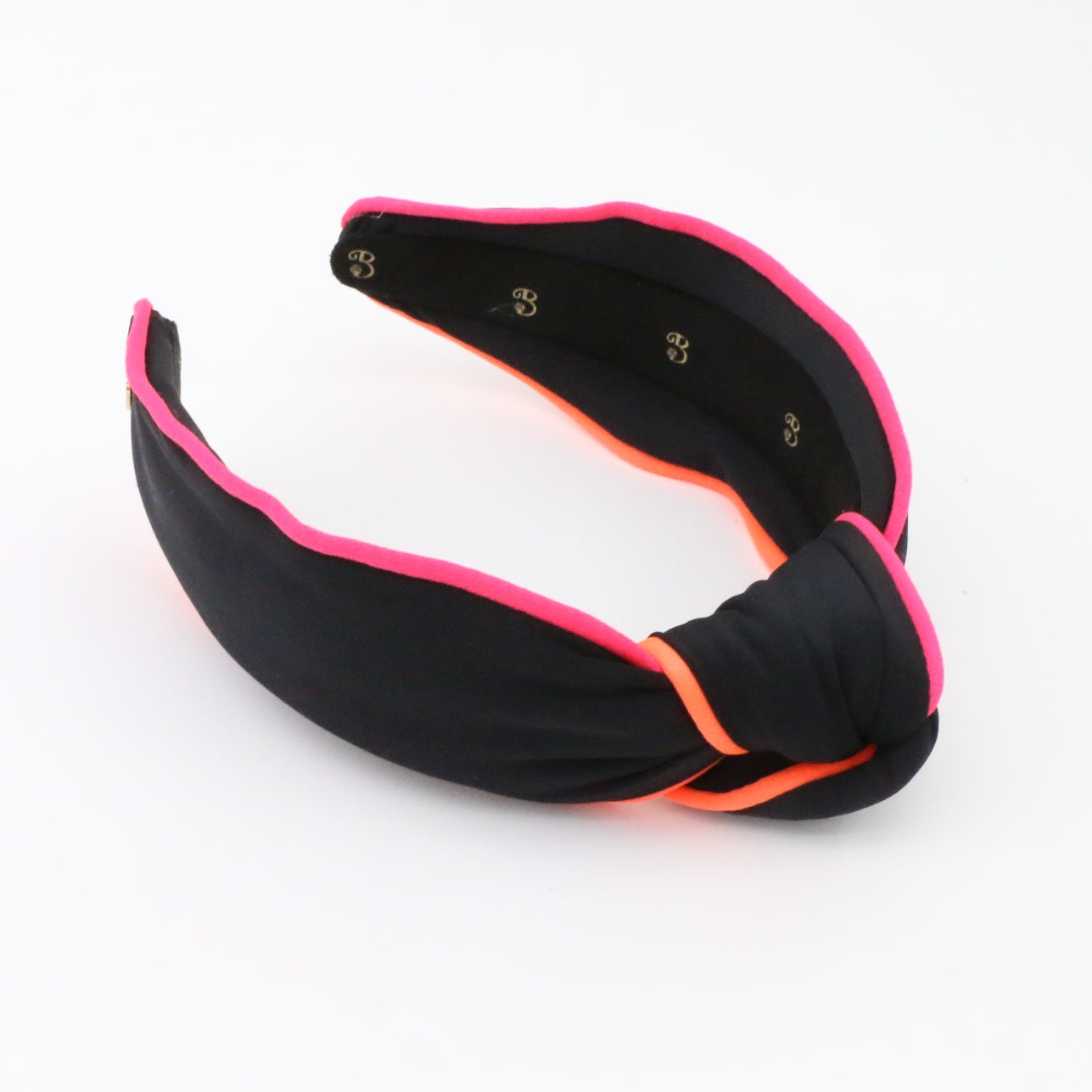 80s Miami Neon "Sunburst" Neoprene Topknot Headband
