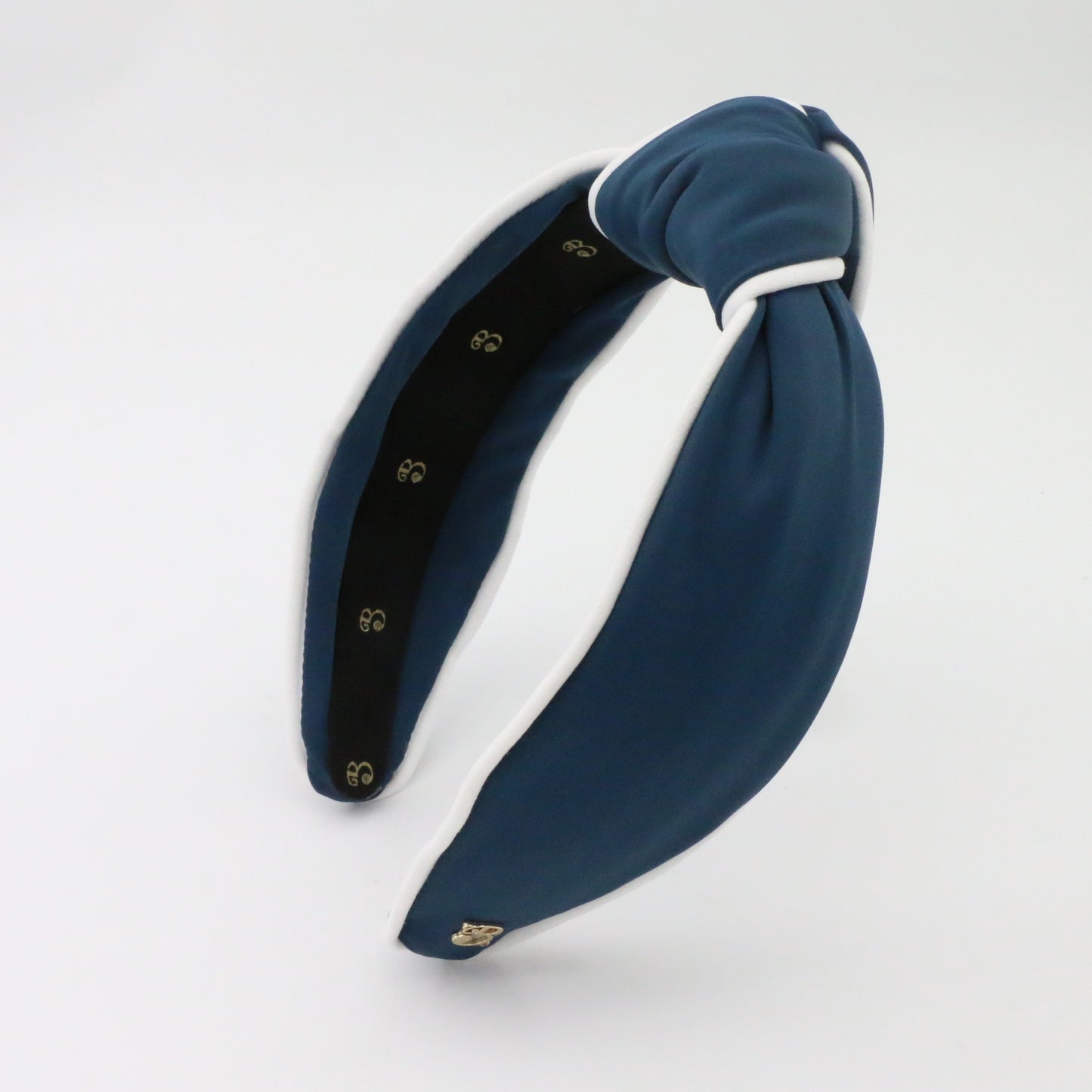 The Nautical Navy- Two Tone Topknot Headband