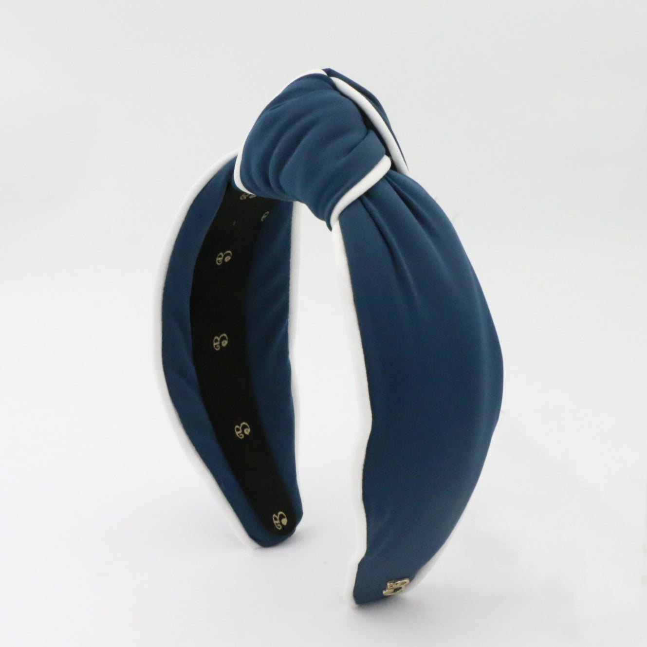 The Nautical Navy- Two Tone Topknot Headband
