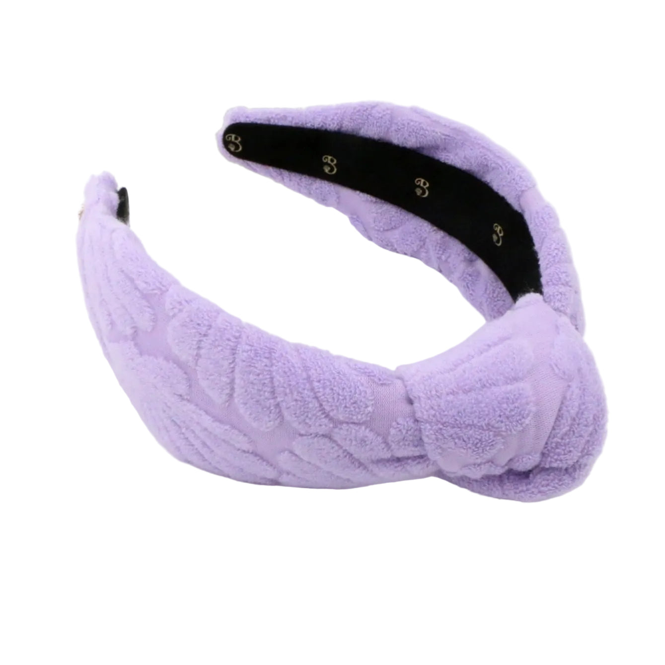 The Lavender Bay Scallop Seashell Terry Cloth Headband