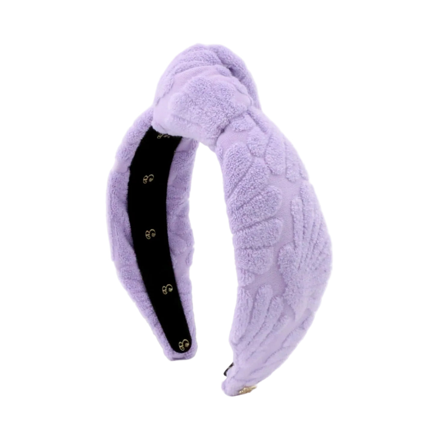 The Lavender Bay Scallop Seashell Terry Cloth Headband