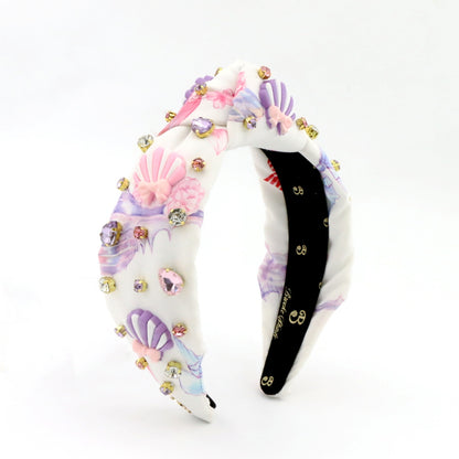 The Seashell Bow Rhinestone Topknot