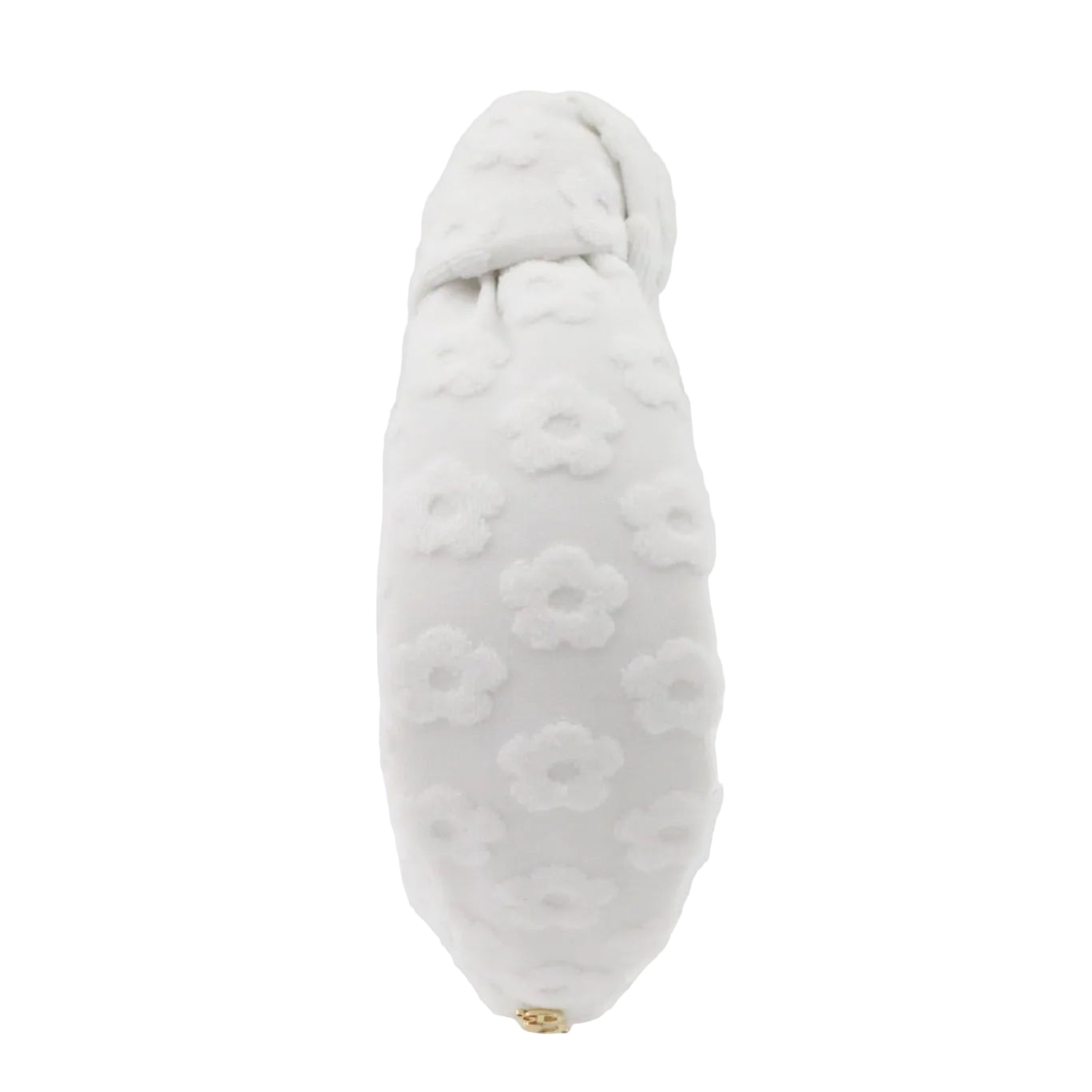 Le Blanc Flower Terry Topknot